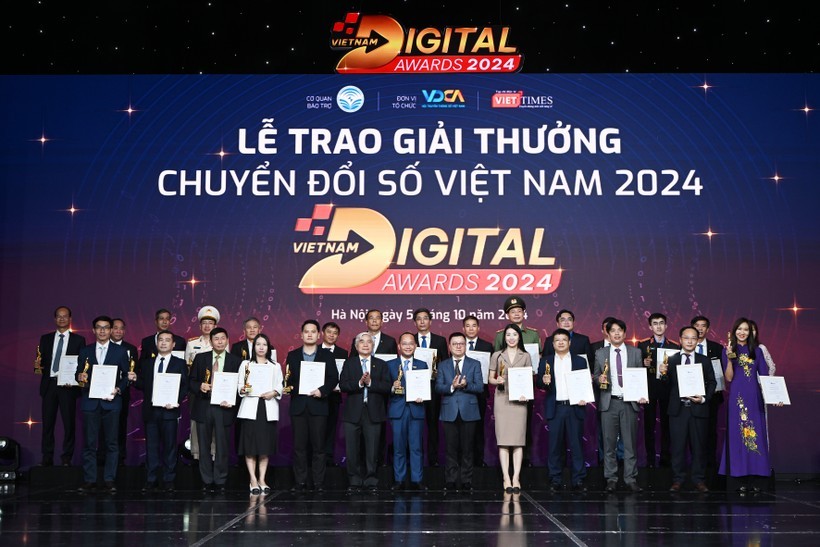 Lễ trao Giải thưởng Chuyển đổi số Việt Nam năm 2024